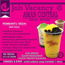 Kerja kosong pembantu pembanguan masyarakat s19. Kerja Kosong Di Aman Central Alor Setar Alor Need A Job Job