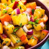 Grilling pineapple is pretty darn simple. 1