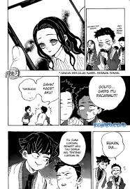 A brief description of the demon slayer: Komik Kimetsu No Yaiba Chapter 205 End Komiku Komik Manga Sedih