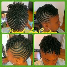 Braids look amazing with short hair and to show you just how much, we have the hair is quite short and has been braided into two side braids. Natural Hair Creations On Instagram Cornrow Updo On Short Hair Twists Naturalha Cornrow Updo On Natural Hair Short Natural Hair Styles Natural Hair Twists