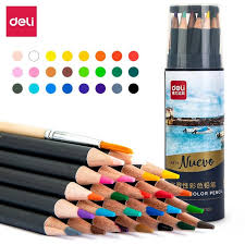 Promo Deli Profesional Pensil Warna 24 Warna Tahan Air 68100 Jakarta Utara Deli Stationery Tokopedia