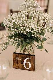 Baby S Breath The Only Breath You Should Smell On Your Big Day Photo By Hannah Leigh Photo Wedding Table Flowers Spring Wedding Flowers Wedding Bouquets