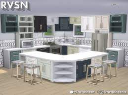 It all looks like it is just a part of the game. Sims 4 Kitchen Sims 4 Kitchen Cabinets Sims 4 Cc Furniture Living Rooms