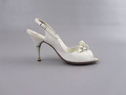 1950s Shoes 50s Wedding Shoes Peep Toe Polly Heels Size 8 Wedding Shoes Vintage Peep Toe Wedding Shoes Wedding Shoes