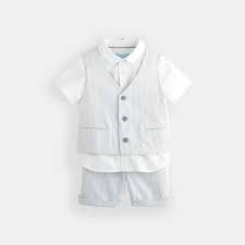 Disponibles de 3mois a 24mois dans toutes nos boutiques. Ensemble Habille 3 Pieces Bleu Bebe Garcon Okaidi Obaibi