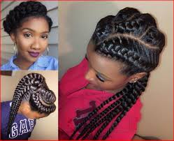 Click and see these fantastic goddess braids examples and ideas which you can easily put into practice and either copy or personalize to make them yours! Goddess Braids Hairstyles Natural Hair Braided Hairstyles