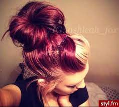 Random Tips And Ideas Hair Color Crazy Two Toned Hair Hair Beauty