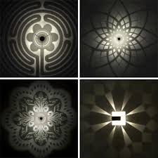 Pattern Light Fixture Designs Cast Stunning Wall Shadows Light Fixtures Celing Light Wall Lights