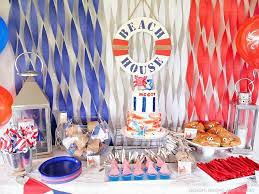 I absolutely love all of the fun nautical details and ideas! Nautical Birthday Party Ideas Great For A Kid S Party