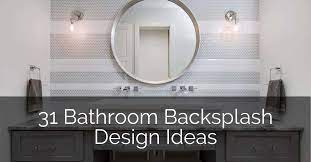 A bathroom backsplash is more than just a standard contrivance of cleanliness, but a chance to upgrade your bathroom in a subtle fashion that is just as impossible to ignore. 31 Bathroom Backsplash Ideas Sebring Design Build
