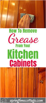 How To Clean Your Wooden Cabinets In 2020 Cleaning Wood Cabinets Cleaning Cabinets Clean Kitchen Cabinets