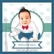 Baby Caricature Invitation Invitation Caricature Baby Caricature Gifts Welcome Baby Caricature From Photo Find & download the most popular baby photos on freepik free for commercial use high quality images over 7 million stock photos.