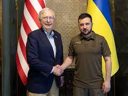 Zelenskyy Made Secret Phone Call to Mitch McConnell on Oligarch Assets