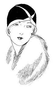 Chapeau De 1928 Et Casseroles Le Blog De Lea Portrait Dessin Illustration Vintage Chapeau