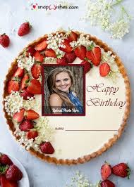 Photo Upload Name Editor Happy Birthday Chocolate Cake With Name Edit Pin On Happy Birthday My Dear Nephew