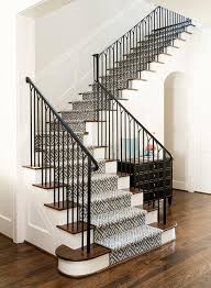Wrought iron metal stair/staircase spindles external decking balustrade pickets. White Staircase Spindles Design Ideas