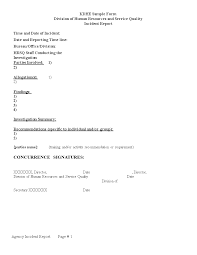 How To Create A Quality Incident Report Sample Download This Quality Incident Report Sample Template Now In 2020 Incident Report Templates Party Names