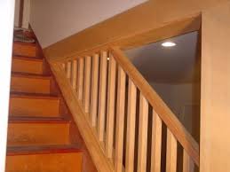 You can use the tutorial provided by ikeahackers. Marvelous Basement Stair Railing 11 Basement Stairs Railing Basement Stairs Basement Stairway Basement Stairwell Ideas