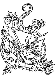 Wolf viking vector tribal dragon design celtic dragon tattoo celtic norse watercolor coloring book celtic knot dragon legendary man god odin design tribal norse god odin. New Free Printable Adult Coloring Pages Dragons 2975x4200 Wallpaper Teahub Io