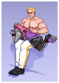 Rule 34 - 2boys Blonde Hair Buff Commission Gay Malemale Male Only  Marmotap Muscular Muscular Male Officer Dare Pale-skinned Male Purple Body  Purple Skin Red Ass Red Butt Spanked Butt Spanking Strawberry