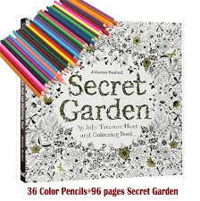 36 Renkli Kalemler 96 Sayfa Ingilizce Gizli Bahce Boyama Kitabi Yetiskin El Cekilmis Stres Rahatlatmak Grafiti Boyama Libros Secret Garden Coloring Book Books For Adultscoloring Books For Adults Aliexpress
