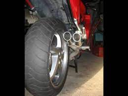 Exhaust modifications are illegal only if noise emitted is over 95 decibels. Modified Vfr 800 Exhaust Youtube