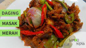 Oleh itu,chef berani jamin bahawa anda semua. Daging Masak Merah Youtube
