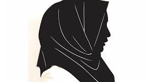 Gambar wanita hijab hitam putih kartun. Gambar Animasi Hijab Hitam Putih Jilbab Voal