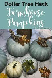 Cheap Fall Decor Diy Farmhouse Pumpkins- Dollar Tree Hack Cheap Fall Decor Dollar Tree Pumpkins Fall Decor Diy