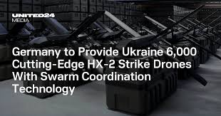 Germany to Provide Ukraine 6,000 Cutting-Edge HX-2 Strike Drones With Swarm  Coordination Technology | UNITED24 Media