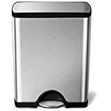 Check spelling or type a new query. Simplehuman 50 Liter 13 2 Gallon Stainless Steel Rectangular Kitchen Step Trash Can Brushed Stainless Steel Trash Can Garbage Containers Waste Basket