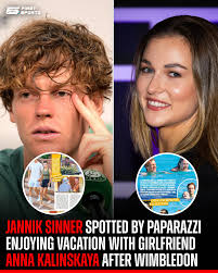 CHEERING HIM ON! 🎉 Anna Kalinskaya spotted in Jannik Sinner's box, being  his biggest fan! 💗