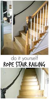 Stair ropes.com (uk) make stair ropes, bannister rope, rope handrails and barrier ropes to measure, offering a bespoke service using traditional rope working and knotting techniques. Diy Rope Stair Railing Cassie Bustamante