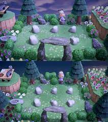 My Take On The Rock Garden Animalcrossing Animal Crossing Rock Garden Animal Crossing New Animal Crossing