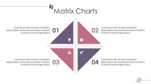 Matrix Chart Free Powerpoint Template