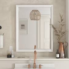 Showing results for 30x36 bathroom mirror. Dorel Living Tribecca 30 Inch Bathroom Mirror White Walmart Com Walmart Com
