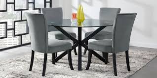 Our luxury dining sets can fit any space or style. Glass Top Dining Room Table Sets With Chairs