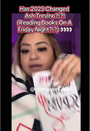 Ash Trevino Reading A Book