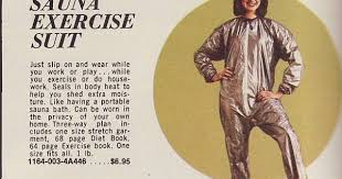 From Inflatable Slimming Shorts To A Sauna Suit Hilarious Photos Of Retro Exercise Gadgets Show How Fitness Fanatics Stayed Slender In The 70s Stay In Shape Exercise No Equipment Workout