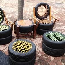 Diy Pneus Meubles Jardin Reuse Old Tires Tire Furniture Tire Chairs