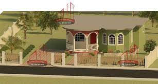 It uses the combination of white paint and wooden accent walls. Minimalist House Design House Design Jamaica Image