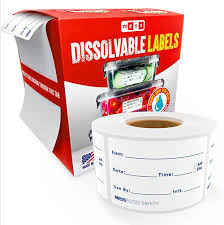 Dissolvable Food Labels