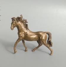 Horse dragon bronze antique chinese figurines & statues. Chinese Small Bronze Exquisite Animal Fengshui 12 Zodiac Year Horse Statue Animal Statue Small Gift Statues Sculptures Aliexpress
