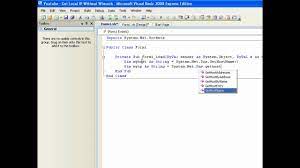 Vb 2008 Get Local Ip Without Winsock Youtube