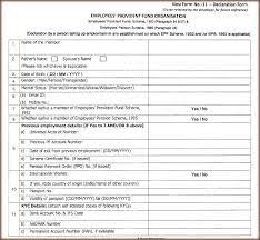Employees provident fund (epf) is a scheme under the employees' provident funds and miscellaneous provisions act, 1952. Epf Form 11 Employee Declaration Form New Format