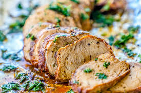 Try new ways of preparing pork with pork loin recipes and more from the expert chefs at food network. The Best Baked Garlic Pork Tenderloin Recipe Ever