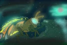 Love Under The Moonlight Godzilla X Mothra By Gojifan043 Godzilla How Train Your Dragon Kaiju