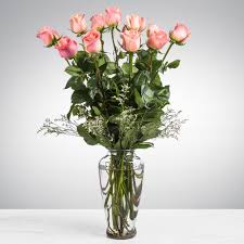 Shopping for flowers online can be a hassle with so many different options to choose from. Dozen Long Stemmed Pink Roses By Bloomnation In Palo Alto Ca Stanford Floral Design