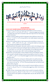 Pdf 50 Sifat Aqoi D Ahmad Saukani Academia Edu