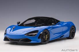 Its spellbinding appearance is further enhanced on the convertible 720s spider that aims to satisfy fans. Mclaren 720s Paris Blue Autoart